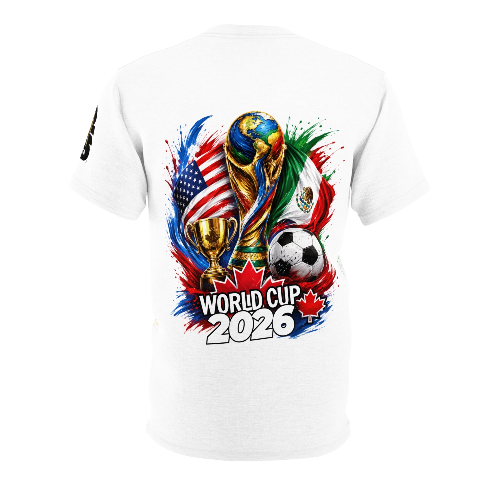 Mexico vs South Africa 2026 World Cup Tee — "Face Off" Match Poster T-Shirt (June 11, 2026)