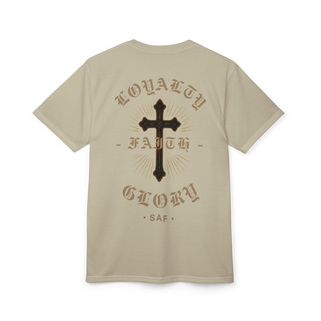 Chicano Urban Tee — 'Loyalty • Faith • Glory' Street Art Graphic Shirt
