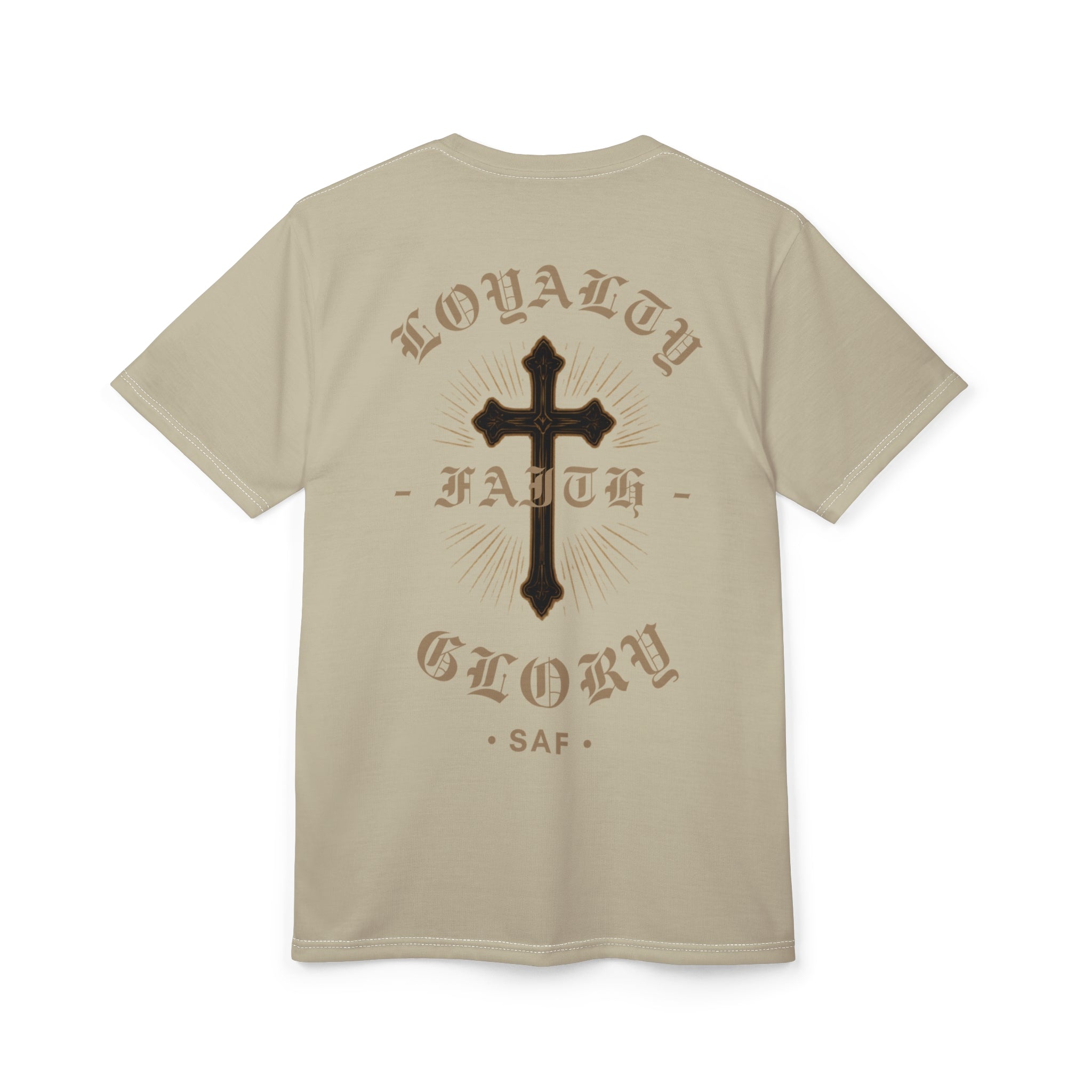 Chicano Urban Tee — 'Loyalty • Faith • Glory' Street Art Graphic Shirt