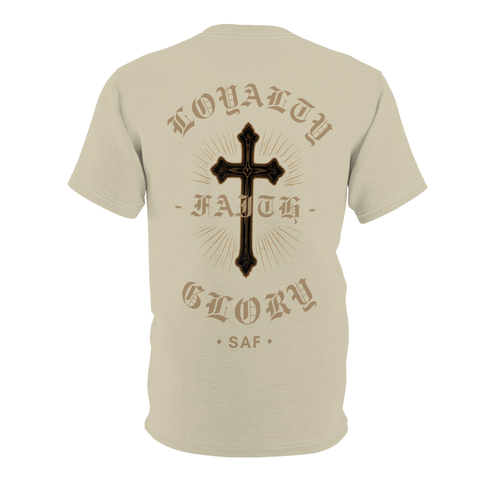 Chicano Urban Tee — 'Loyalty • Faith • Glory' Street Art Graphic Shirt